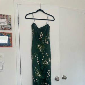 Reformation Frankie Silk Dress